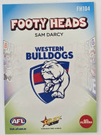 2026 AFL Footy Stars Footy Heads FH104 Sam Darcy - Western Bulldogs