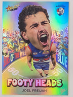 2026 AFL Footy Stars Footy Heads FH105 Joel Freijah - Western Bulldogs