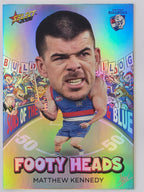 2026 AFL Footy Stars Footy Heads FH106 Matthew Kennedy - Western Bulldogs