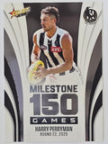 2026 AFL Footy Stars Milestone Games MG22 Harry Perryman - Collingwood Magpies