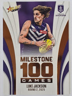 2026 AFL Footy Stars Milestone Games MG31 Luke Jackson - Fremantle Dockers