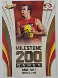 2026 AFL Footy Stars Milestone Games MG53 Daniel Rioli - Gold Coast Suns