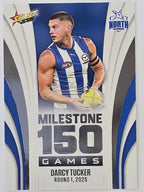 2026 AFL Footy Stars Milestone Games MG67 Darcy Tucker - North Melbourne Kangaroos