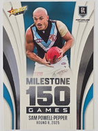 2026 AFL Footy Stars Milestone Games MG72 Sam Powell-Pepper - Port Adelaide Power