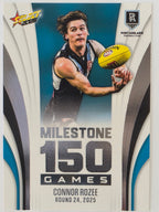 2026 AFL Footy Stars Milestone Games MG75 Connor Rozee - Port Adelaide Power
