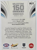 2026 AFL Footy Stars Milestone Games MG75 Connor Rozee - Port Adelaide Power