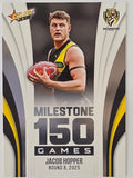 2026 AFL Footy Stars Milestone Games MG77 Jacob Hopper - Richmond Tigers