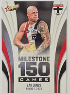 2026 AFL Footy Stars Milestone Games MG80 Zak Jones - St Kilda Saints