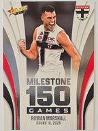2026 AFL Footy Stars Milestone Games MG85 Rowan Marshall - St Kilda Saints