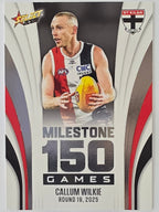 2026 AFL Footy Stars Milestone Games MG87 Callum Wilkie - St Kilda Saints