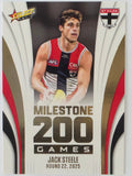 2026 AFL Footy Stars Milestone Games MG88 Jack Steele - St Kilda Saints