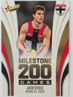 2026 AFL Footy Stars Milestone Games MG88 Jack Steele - St Kilda Saints