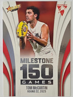 2026 AFL Footy Stars Milestone Games MG95 Tom McCartin - Sydney Swans