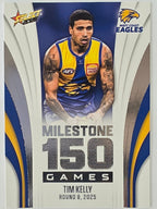 2026 AFL Footy Stars Milestone Games MG99 Tim Kelly - West Coast Eagles