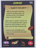 2026 AFL Footy Stars Select Rewind SR2 Darcy Fogarty - Adelaide Crows