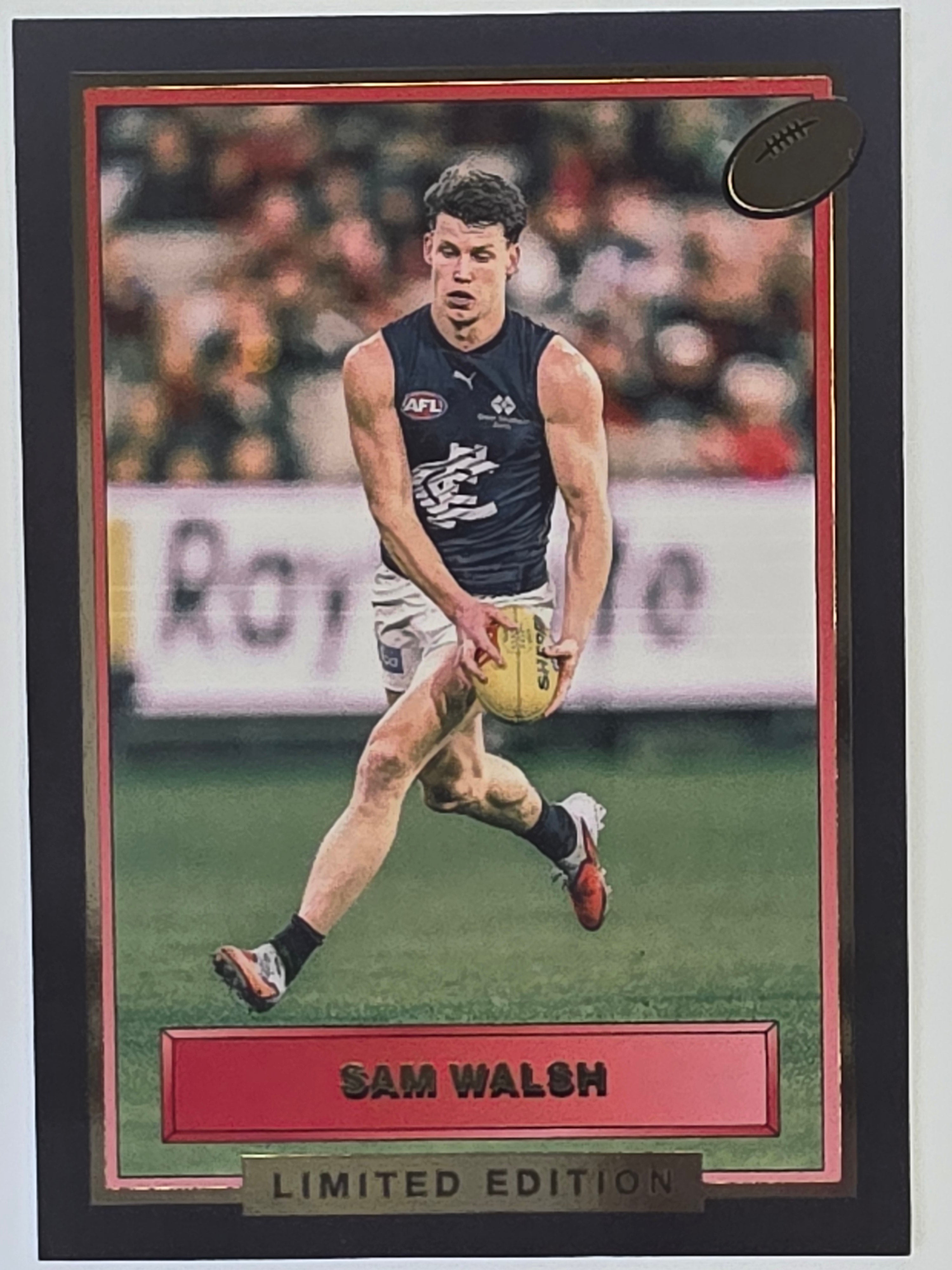 2026 AFL Footy Stars Select Rewind SR26 Sam Walsh - Carlton Blues