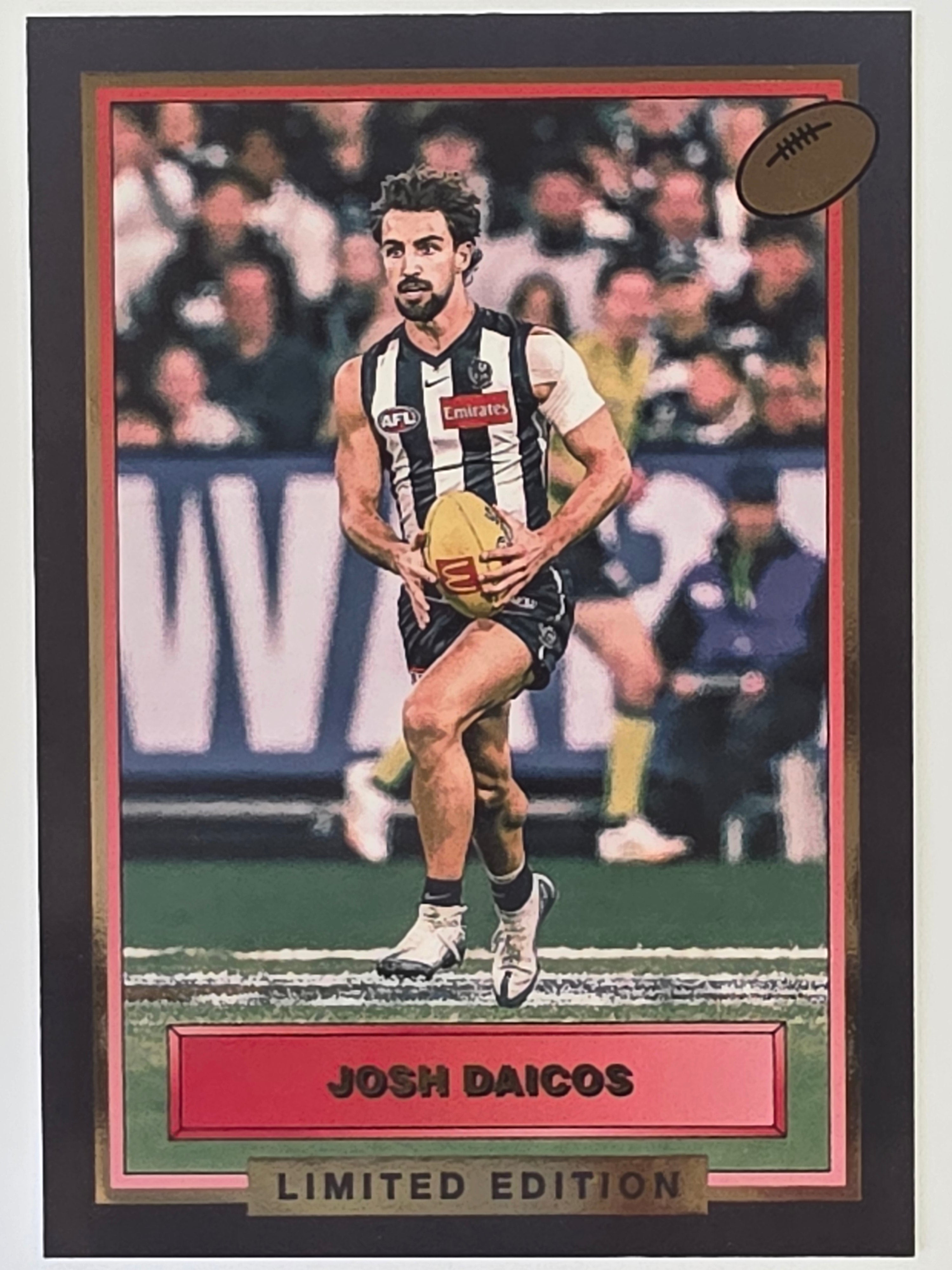 2026 AFL Footy Stars Select Rewind SR28 Josh Daicos - Collingwood Magpies