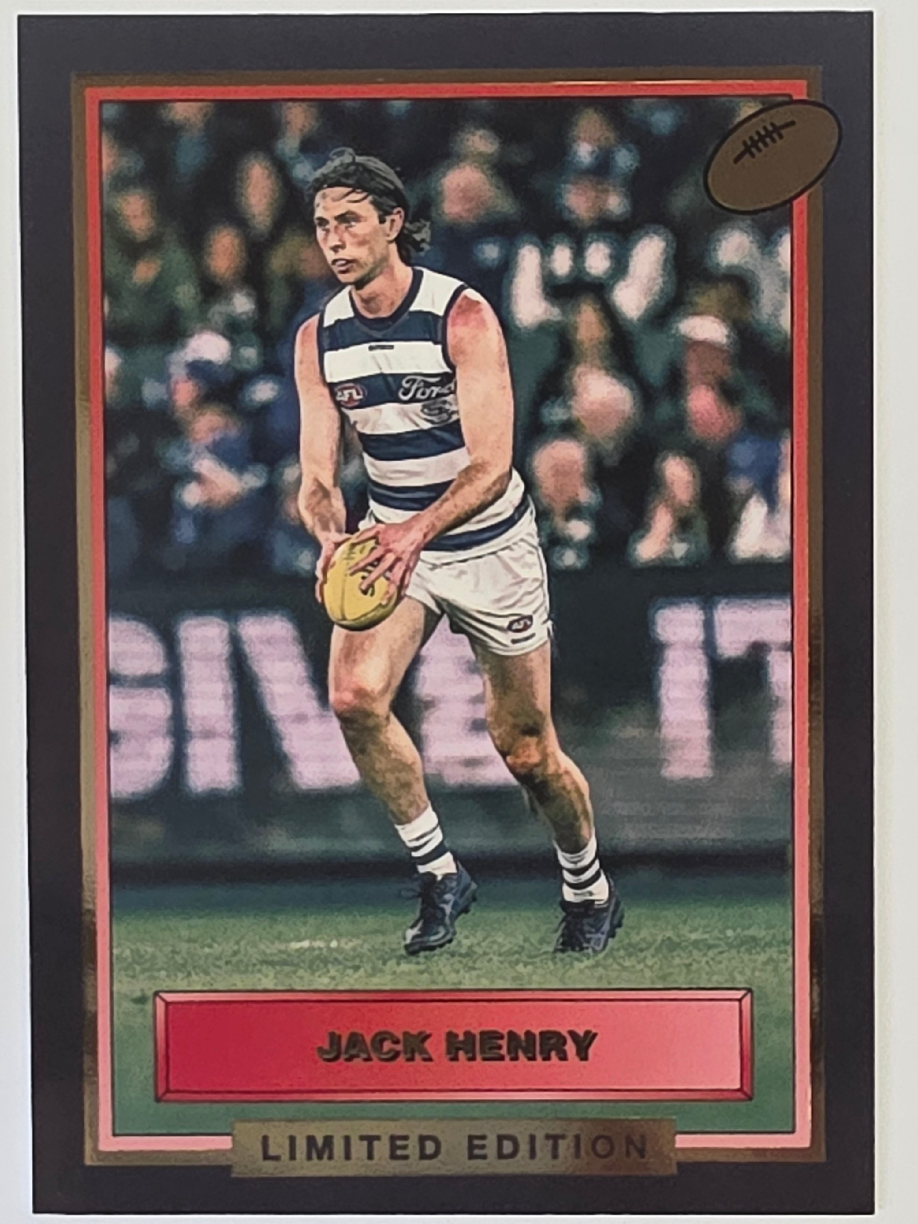 2026 AFL Footy Stars Select Rewind SR60 Jack Henry - Geelong Cats
