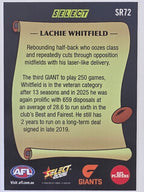 2026 AFL Footy Stars Select Rewind SR72 Lachie Whitfield - GWS Giants