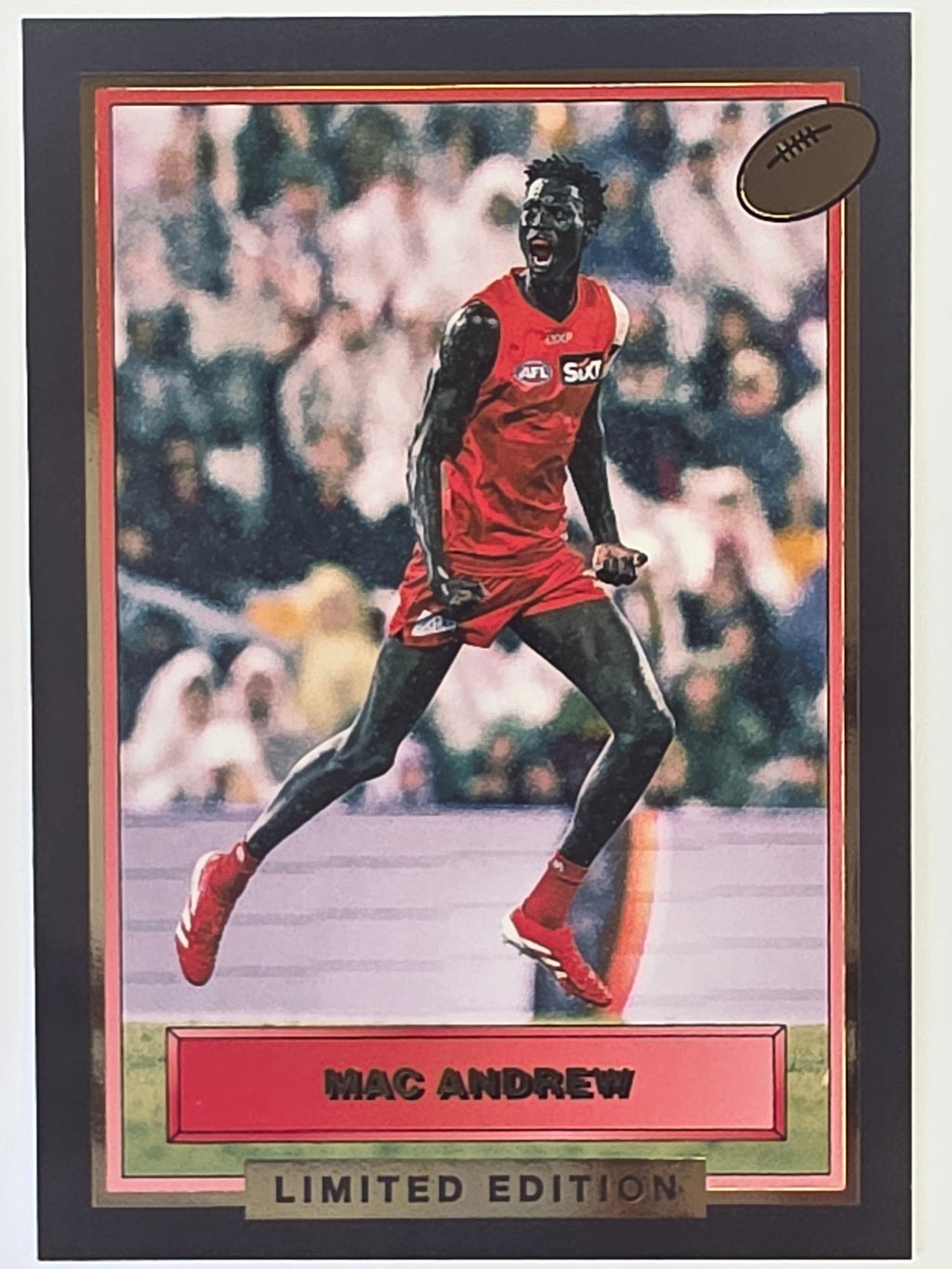 2026 AFL Footy Stars Select Rewind SR74 Mac Andrew - Gold Coast Suns