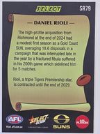 2026 AFL Footy Stars Select Rewind SR79 Daniel Rioli - Gold Coast Suns