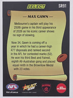 2026 AFL Footy Stars Select Rewind SR91 Max Gawn - Melbourne Demons