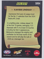 2026 AFL Footy Stars Select Rewind SR94 Xavier Lindsay - Melbourne Demons