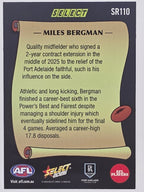 2026 AFL Footy Stars Select Rewind SR110 Miles Bergman - Port Adelaide Power