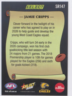2026 AFL Footy Stars Select Rewind SR147 Jamie Cripps - West Coast Eagles