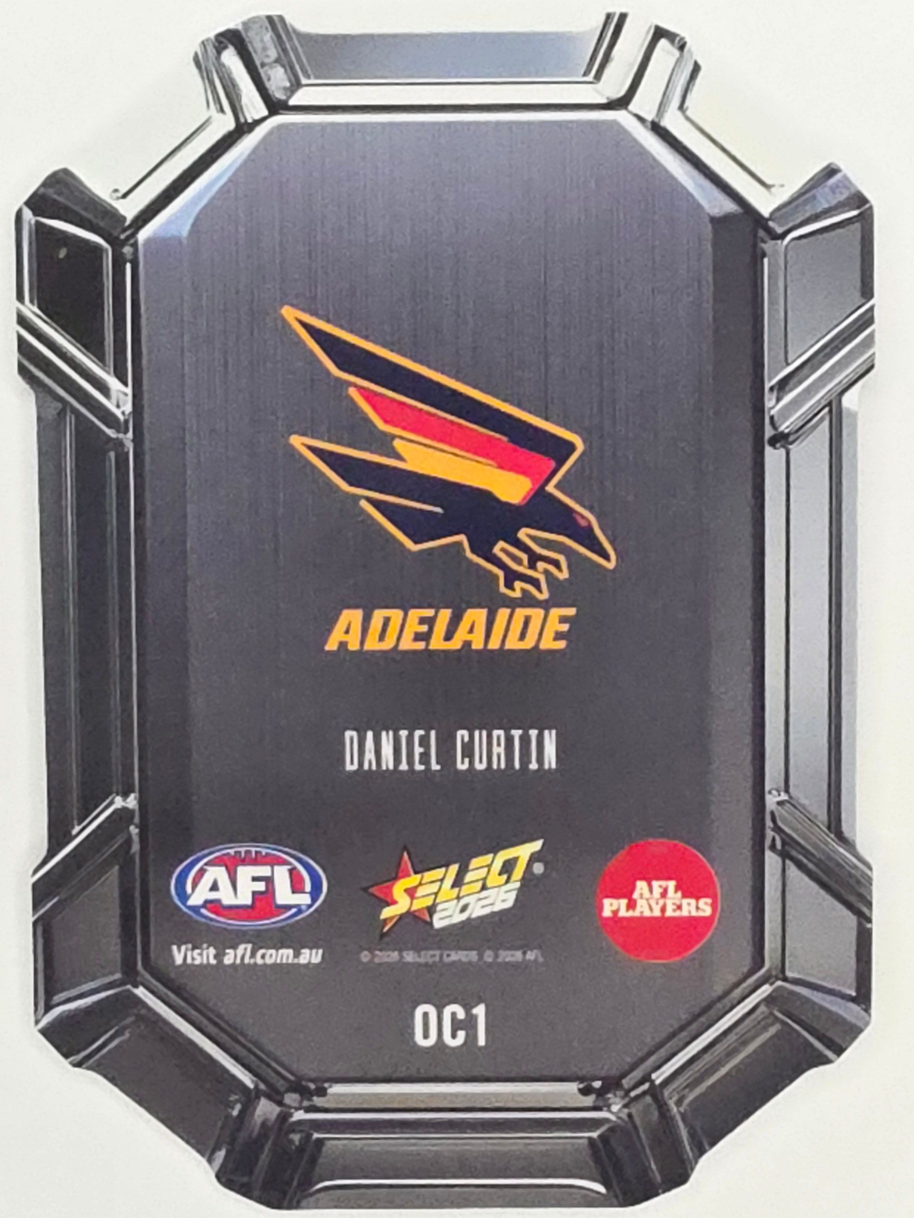2026 AFL Footy Stars Octane Team Colours O1 Daniel Curtin - Adelaide Crows