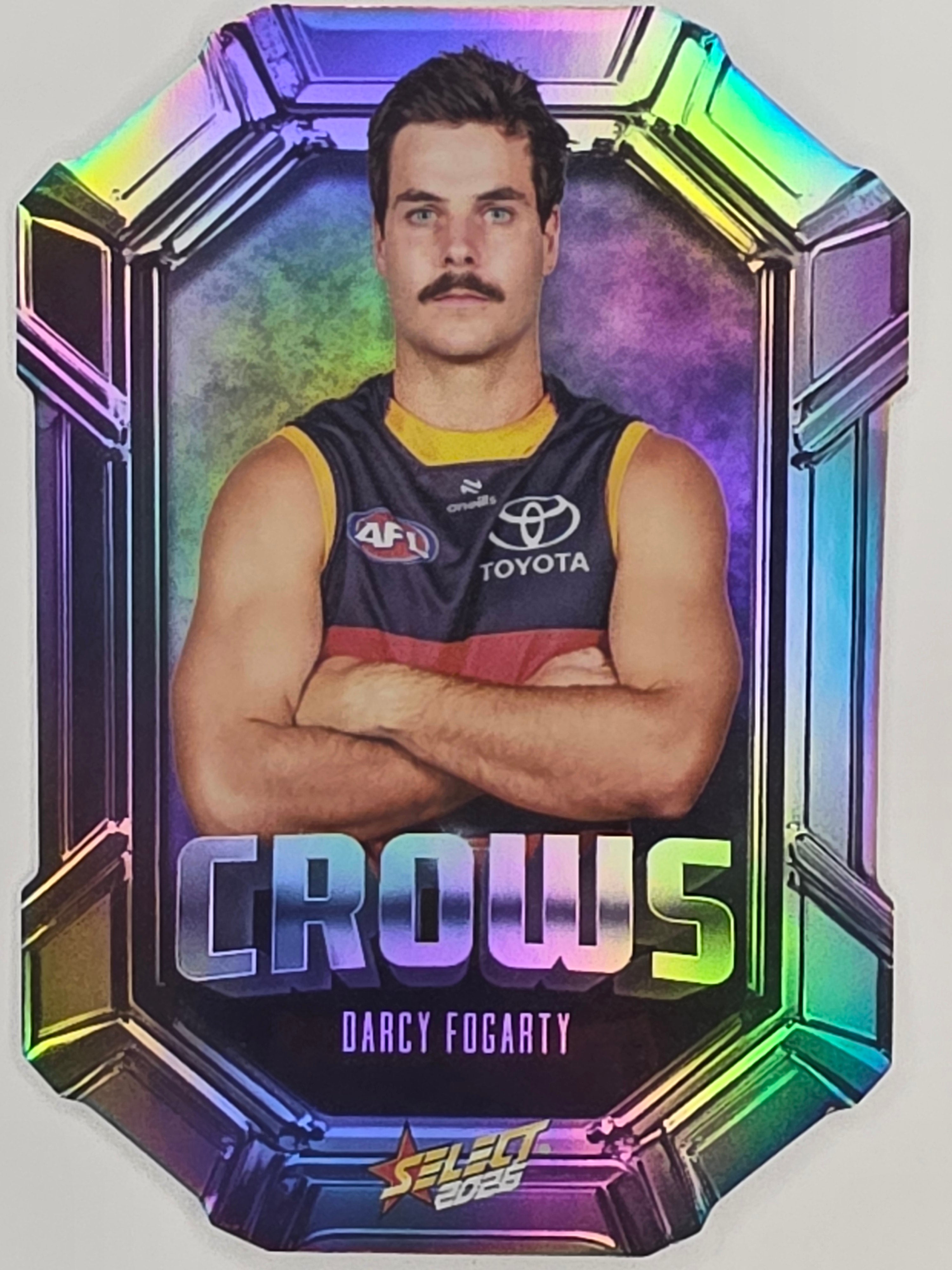 2026 AFL Footy Stars Octane Team Colours O4 Darcy Fogarty - Adelaide Crows