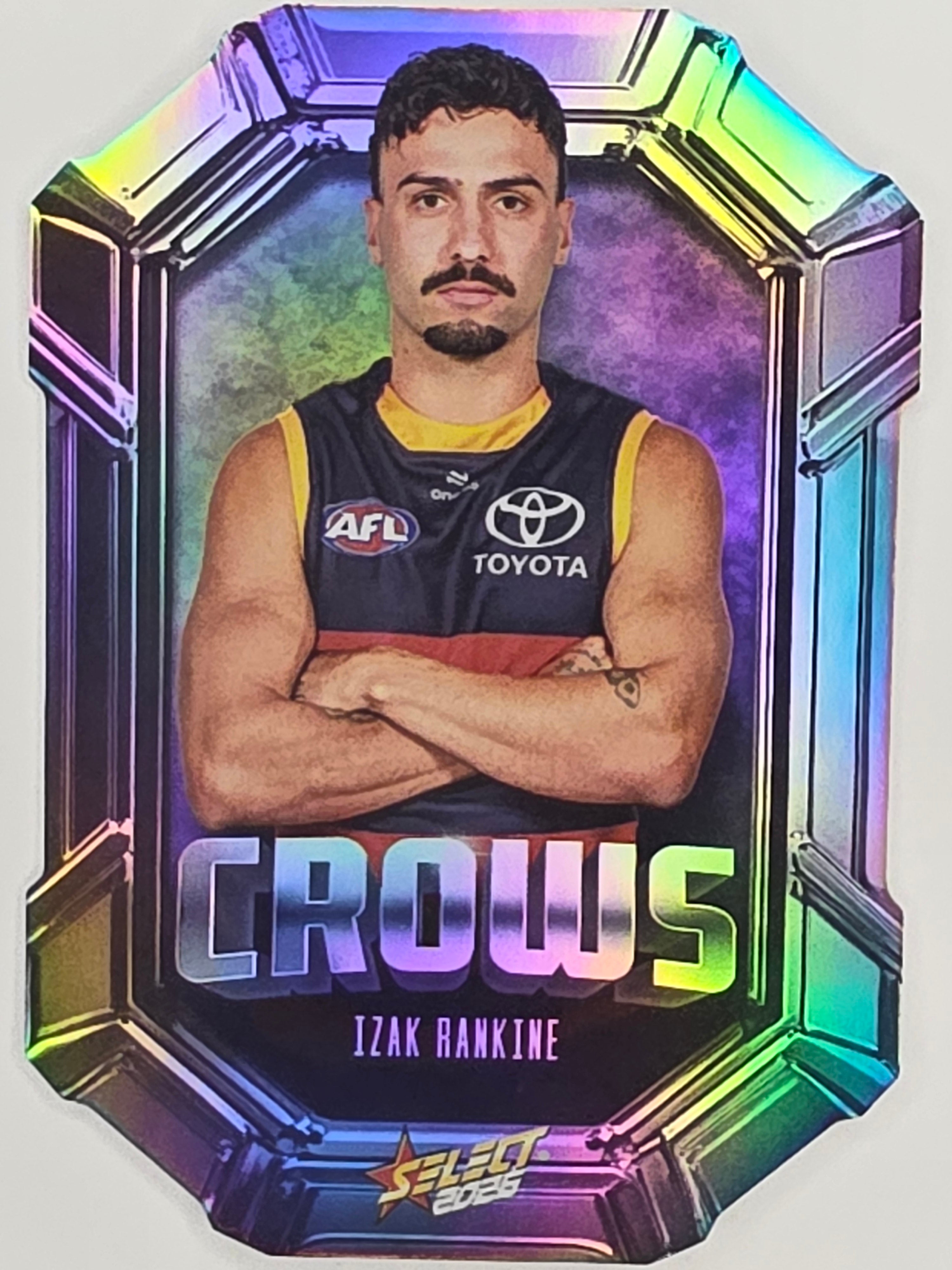 2026 AFL Footy Stars Octane Team Colours O6 Izak Rankine - Adelaide Crows