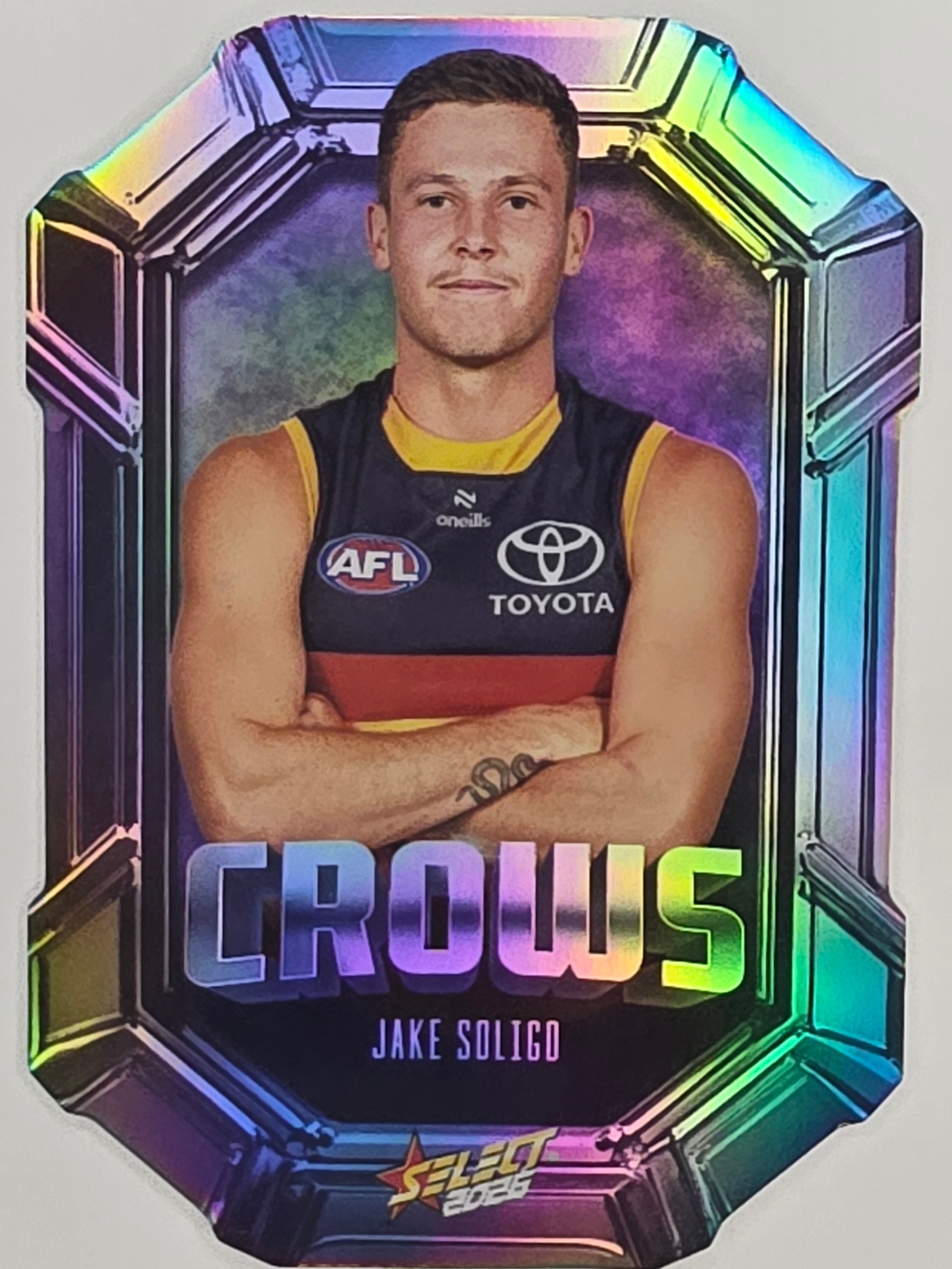 2026 AFL Footy Stars Octane Team Colours O7 Jake Soligo - Adelaide Crows