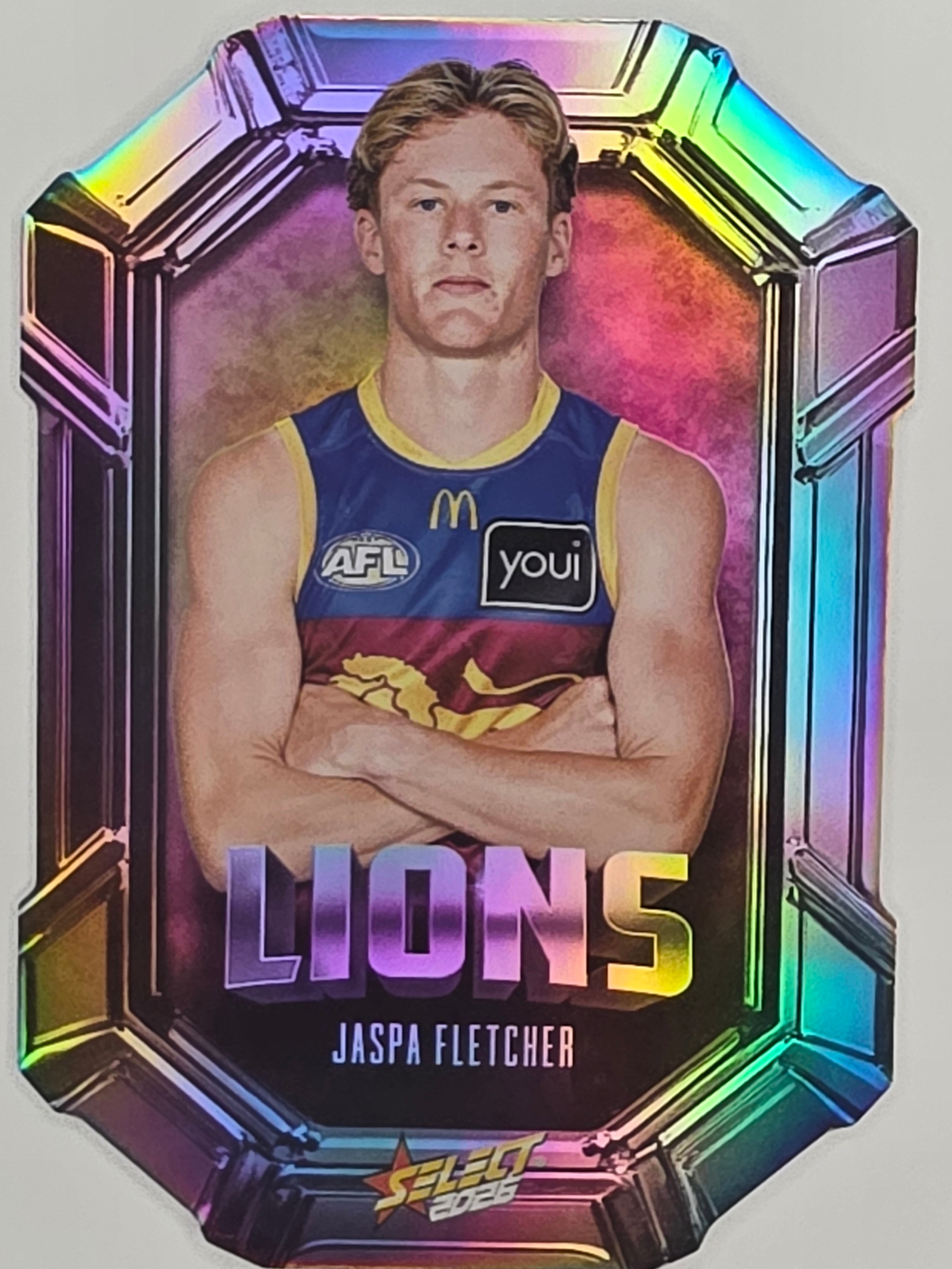 2026 AFL Footy Stars Octane Team Colours O12 Jaspa Fletcher - Brisbane Lions