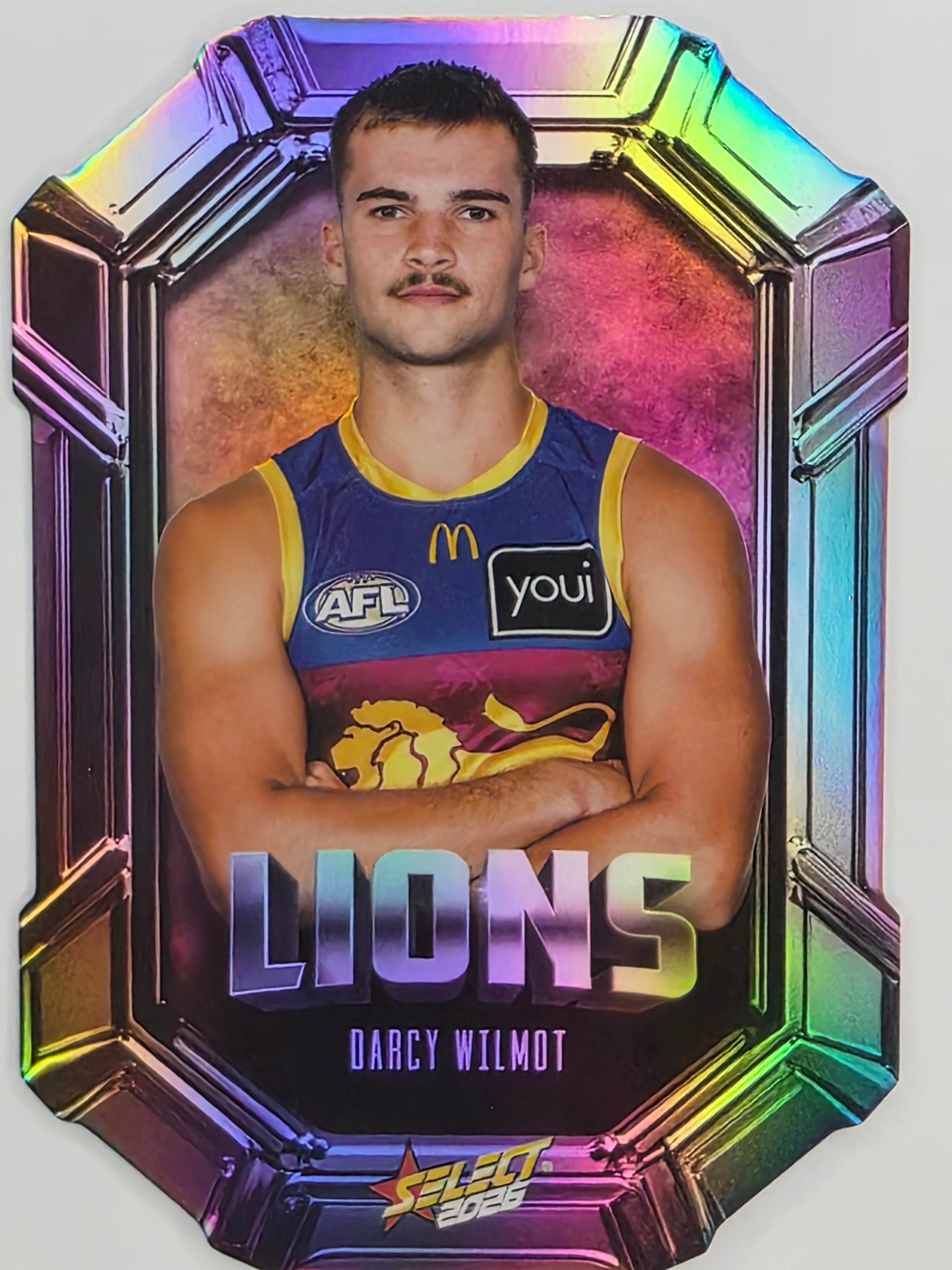 2026 AFL Footy Stars Octane Team Colours O18 Darcy Wilmot - Brisbane Lions