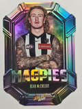 2026 AFL Footy Stars Octane Team Colours O32 Beau McCreery - Collingwood Magpies