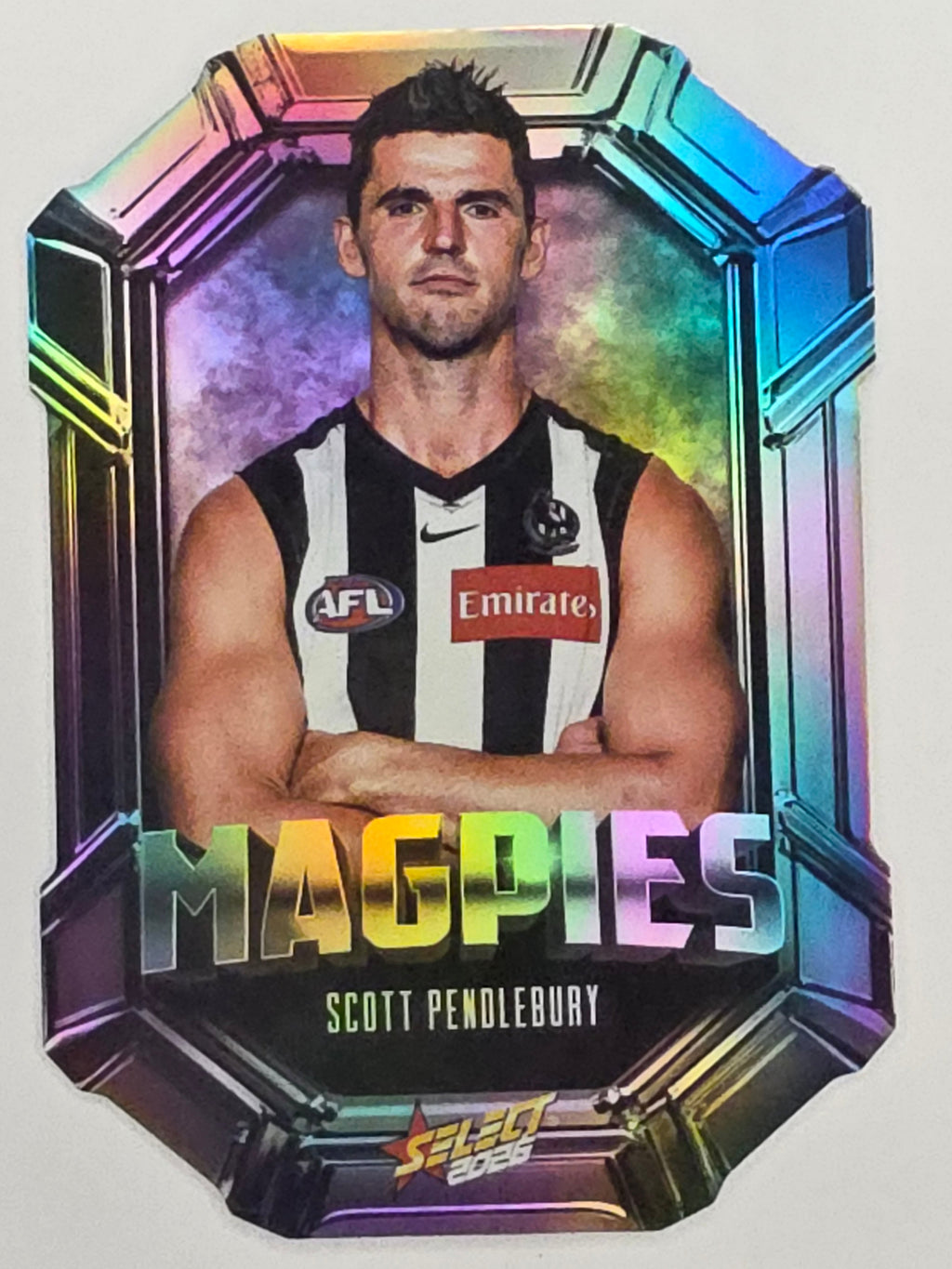 2026 AFL Footy Stars Octane Team Colours O34 Scott Pendlebury - Collingwood Magpies