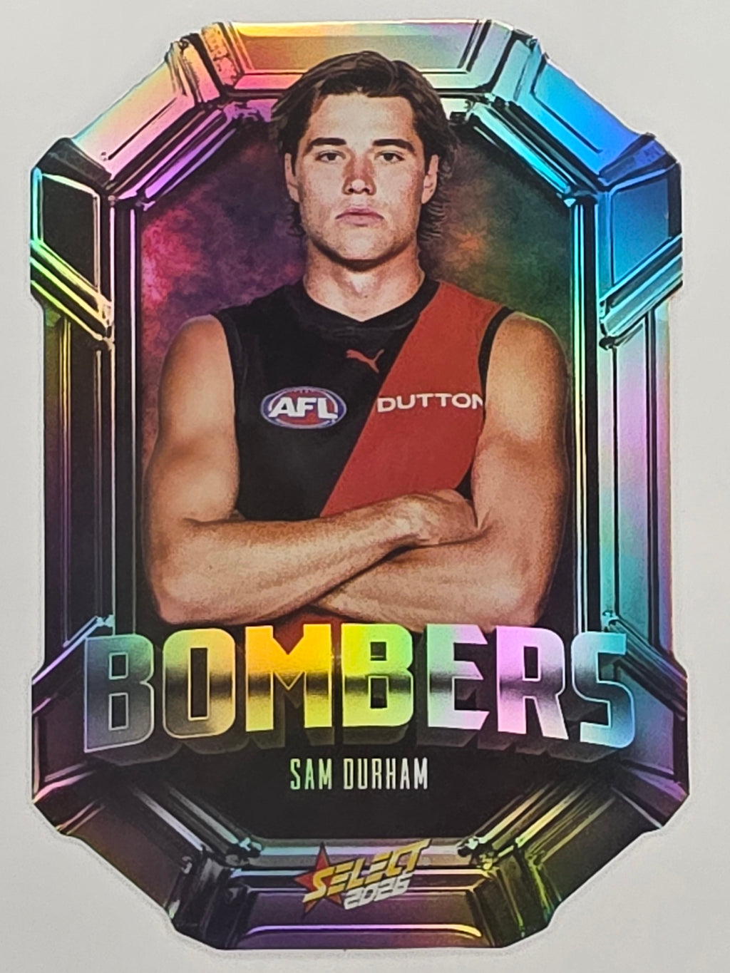 2026 AFL Footy Stars Octane Team Colours O40 Sam Durham - Essendon Bombers
