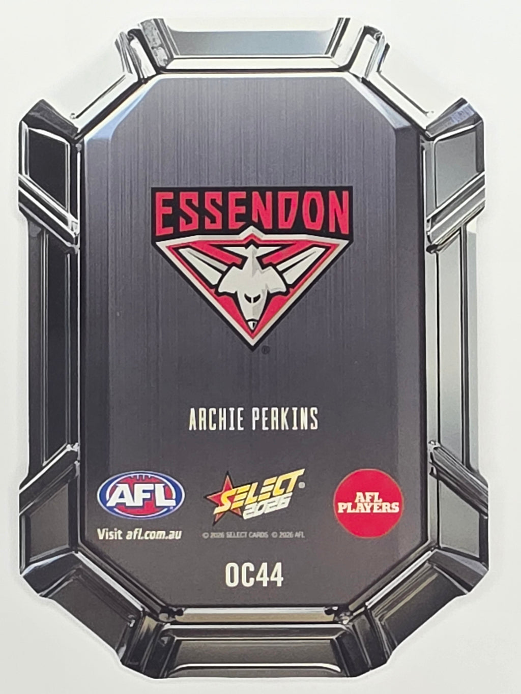 2026 AFL Footy Stars Octane Team Colours O44 Archie Perkins - Essendon Bombers