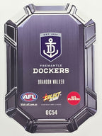2026 AFL Footy Stars Octane Team Colours O54 Brandon Walker - Fremantle Dockers