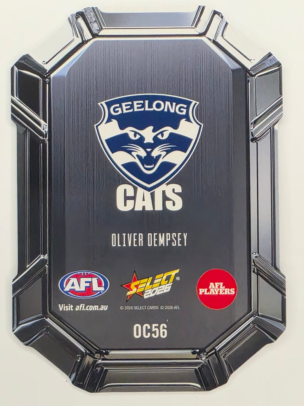 2026 AFL Footy Stars Octane Team Colours O56 Oliver Dempsey - Geelong Cats