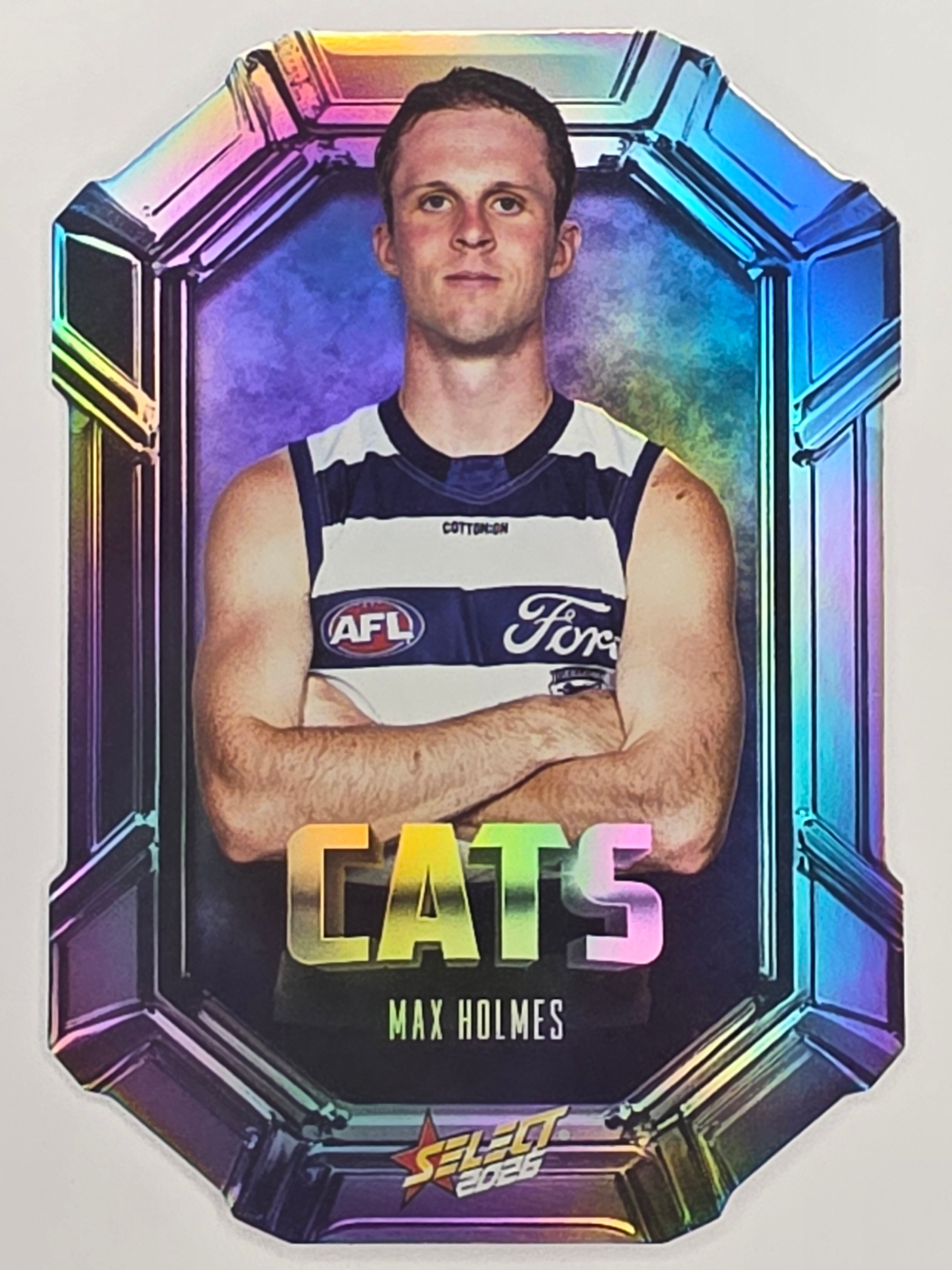 2026 AFL Footy Stars Octane Team Colours O58 Max Holmes - Geelong Cats
