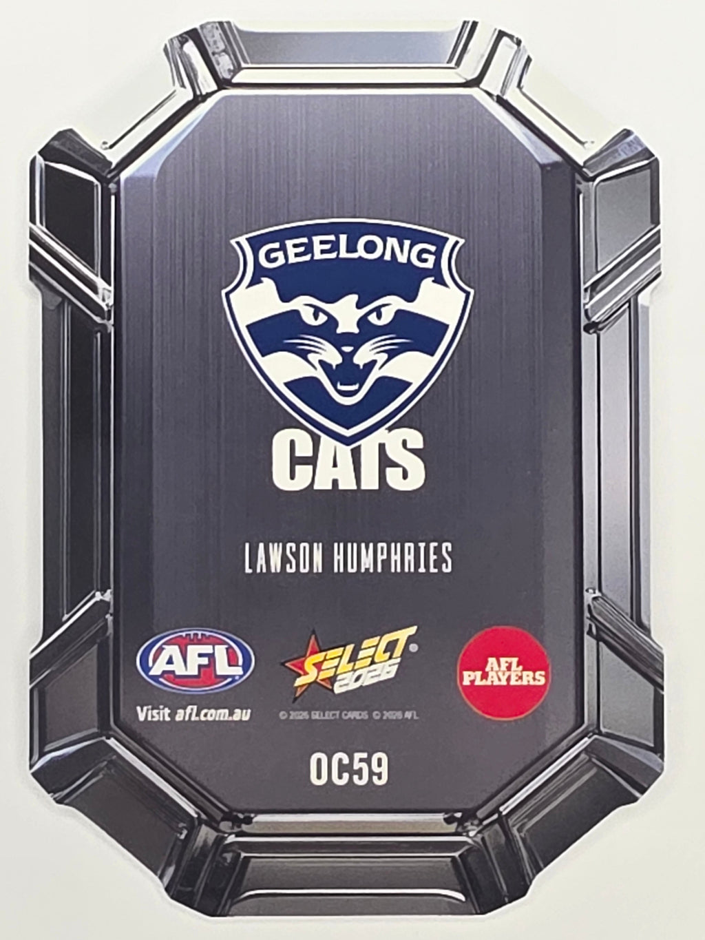 2026 AFL Footy Stars Octane Team Colours O59 Lawson Humphries - Geelong Cats