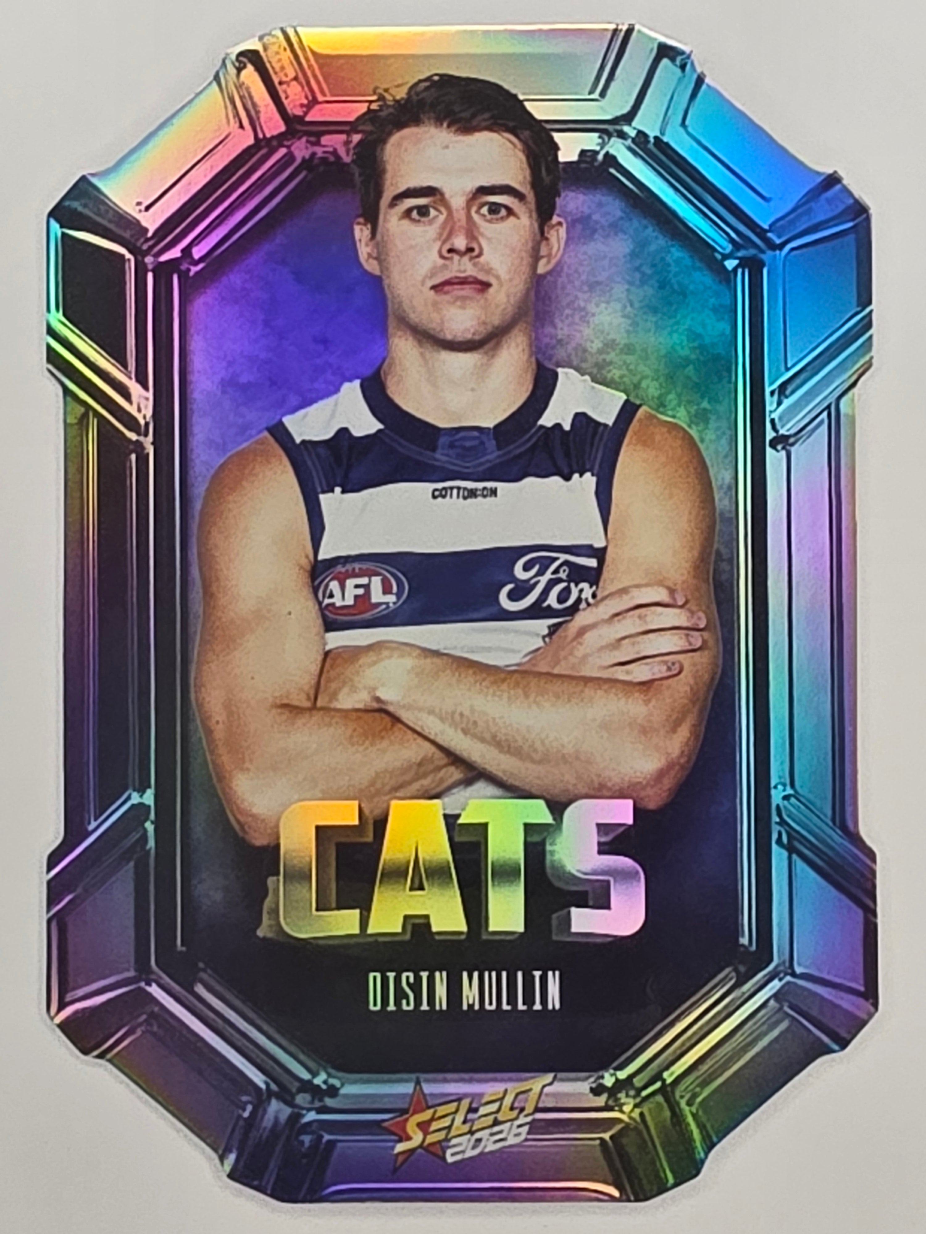 2026 AFL Footy Stars Octane Team Colours O60 Oisin Mullin - Geelong Cats