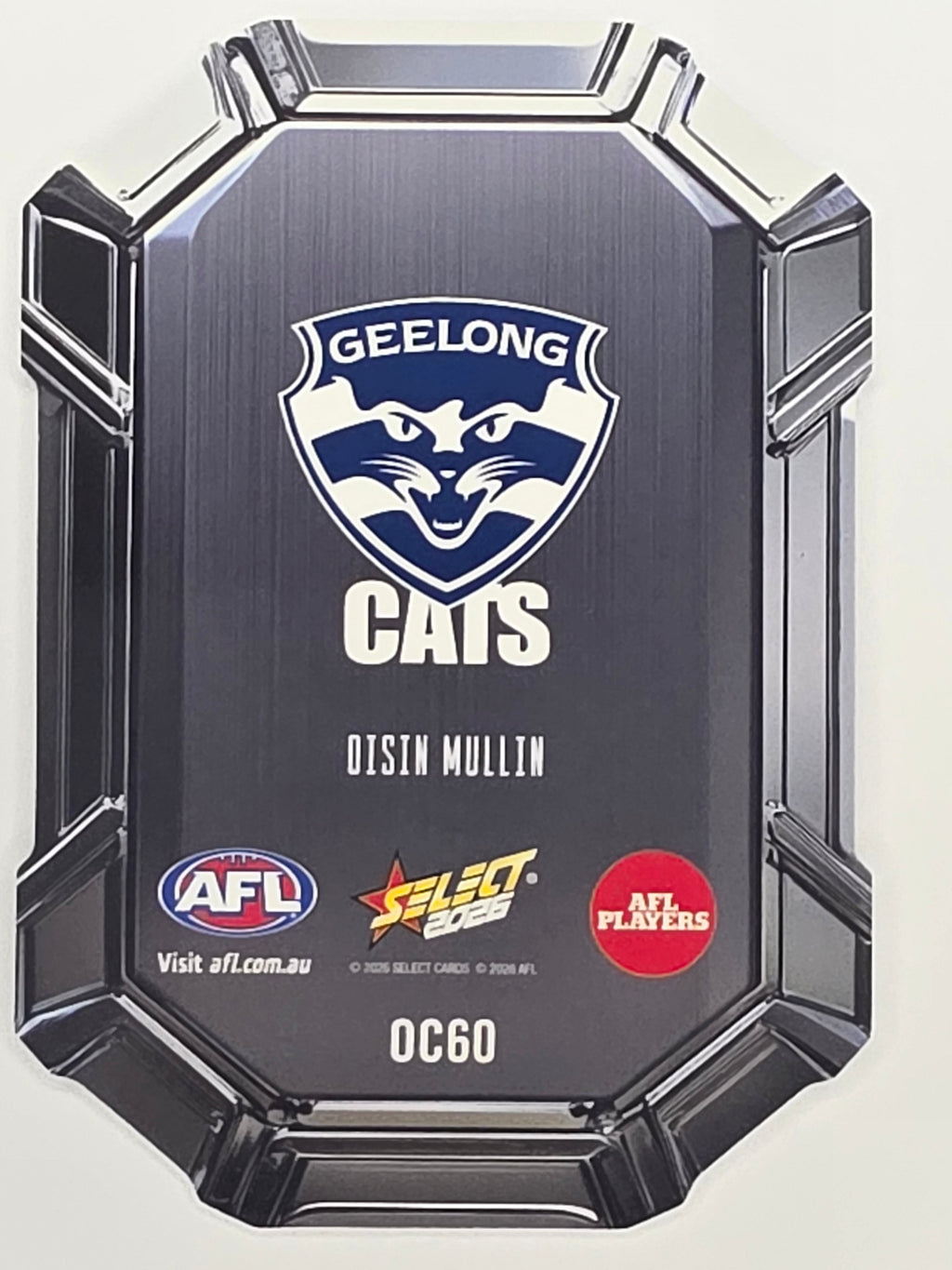 2026 AFL Footy Stars Octane Team Colours O60 Oisin Mullin - Geelong Cats