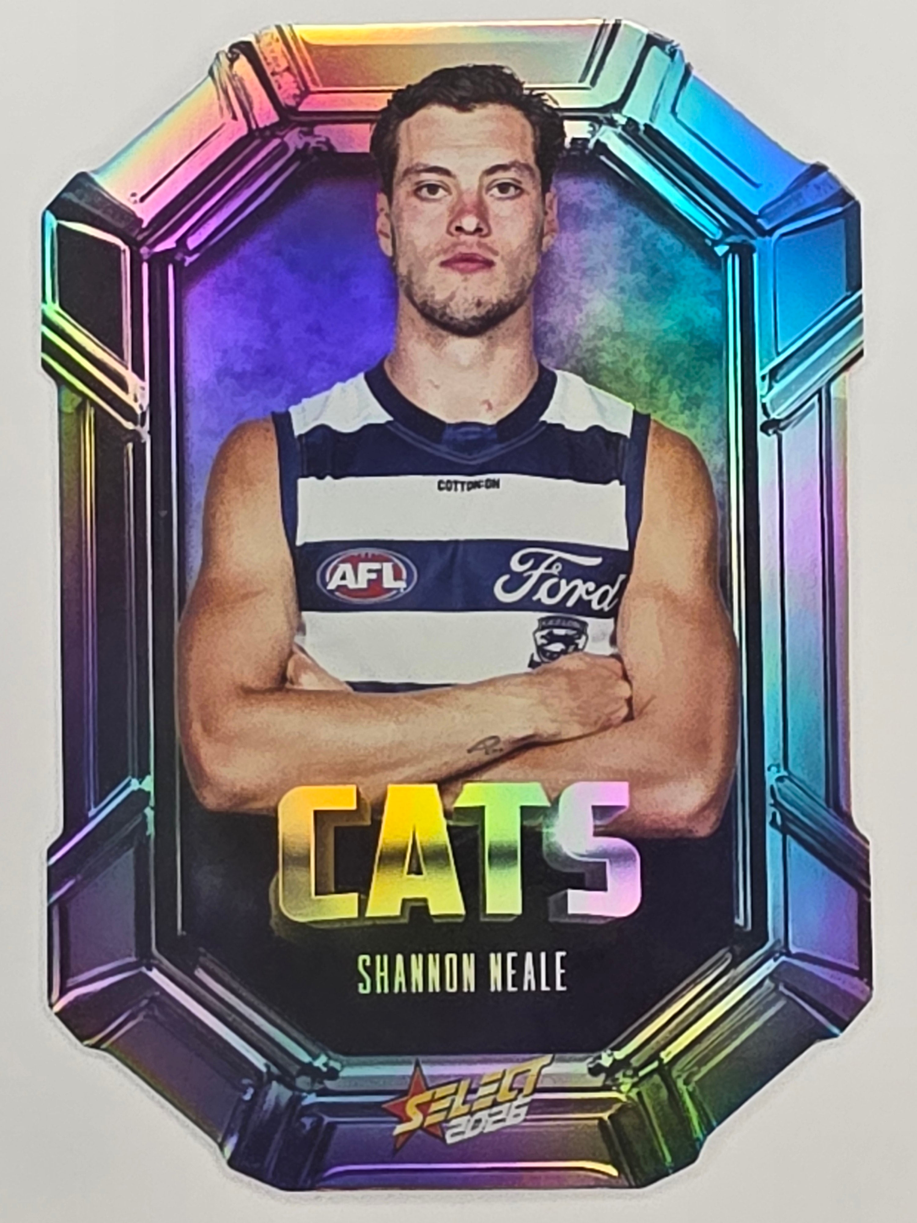 2026 AFL Footy Stars Octane Team Colours O61 Shannon Neale - Geelong Cats