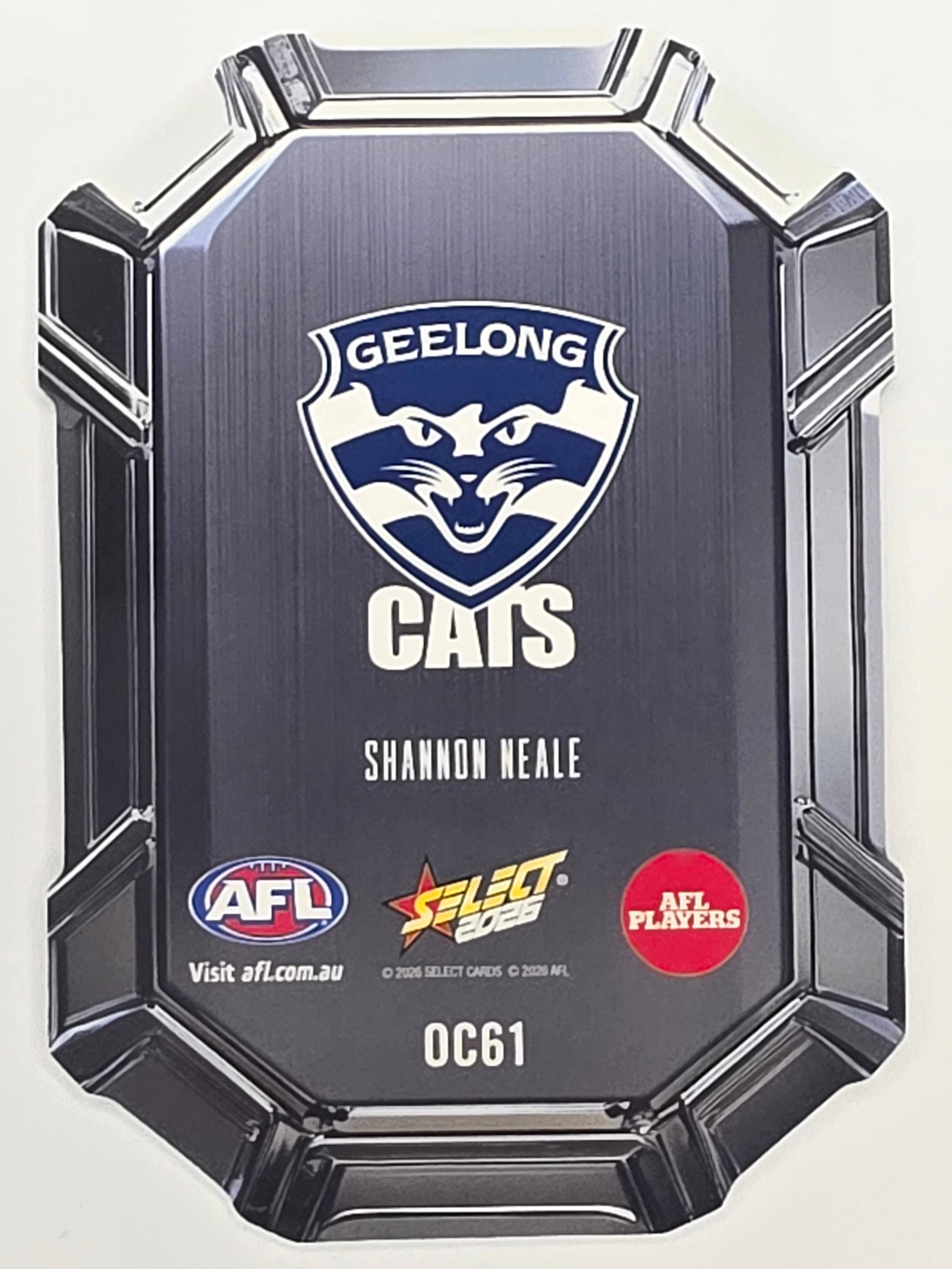 2026 AFL Footy Stars Octane Team Colours O61 Shannon Neale - Geelong Cats