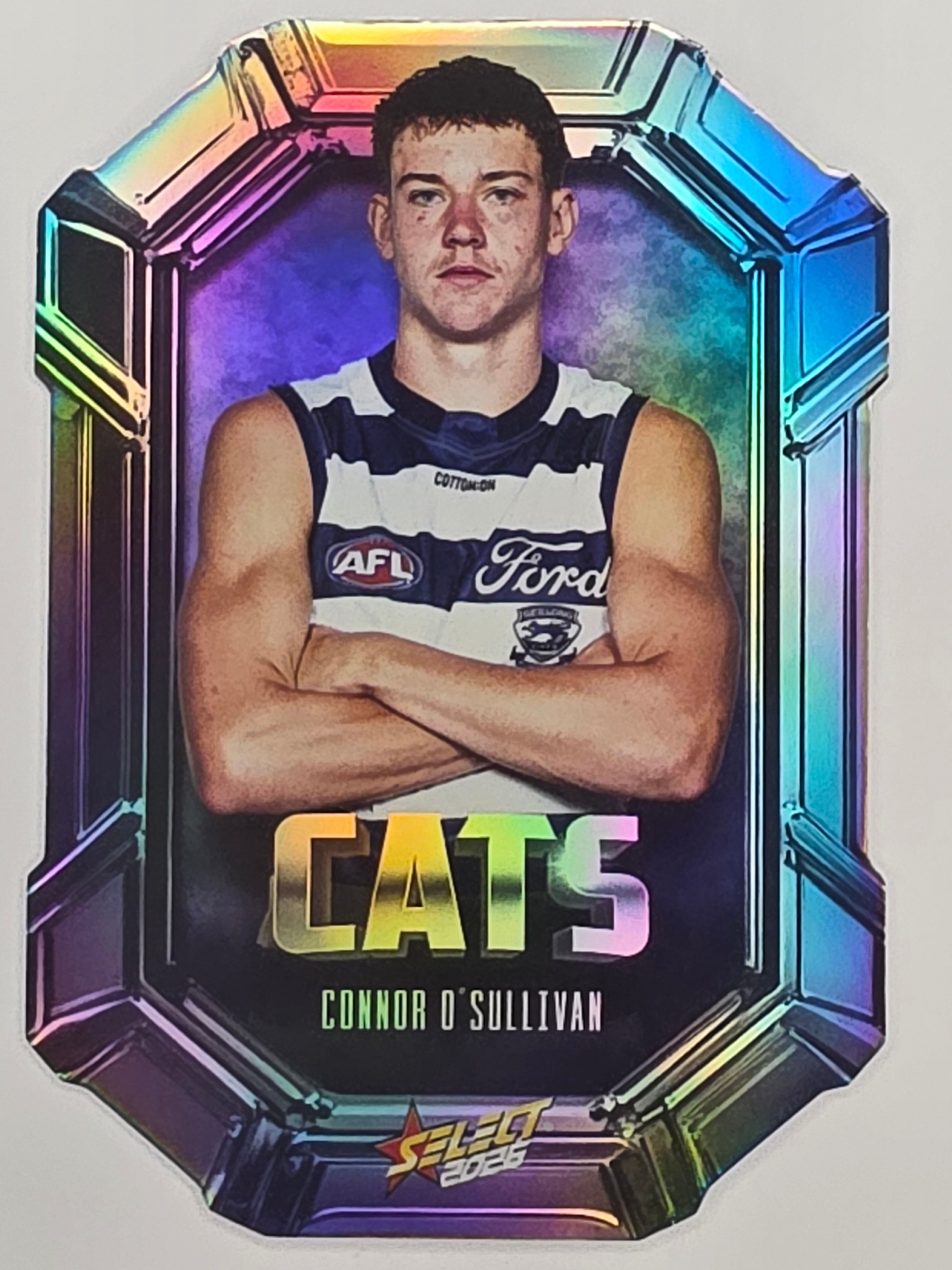 2026 AFL Footy Stars Octane Team Colours O62 Connor O’Sullivan - Geelong Cats