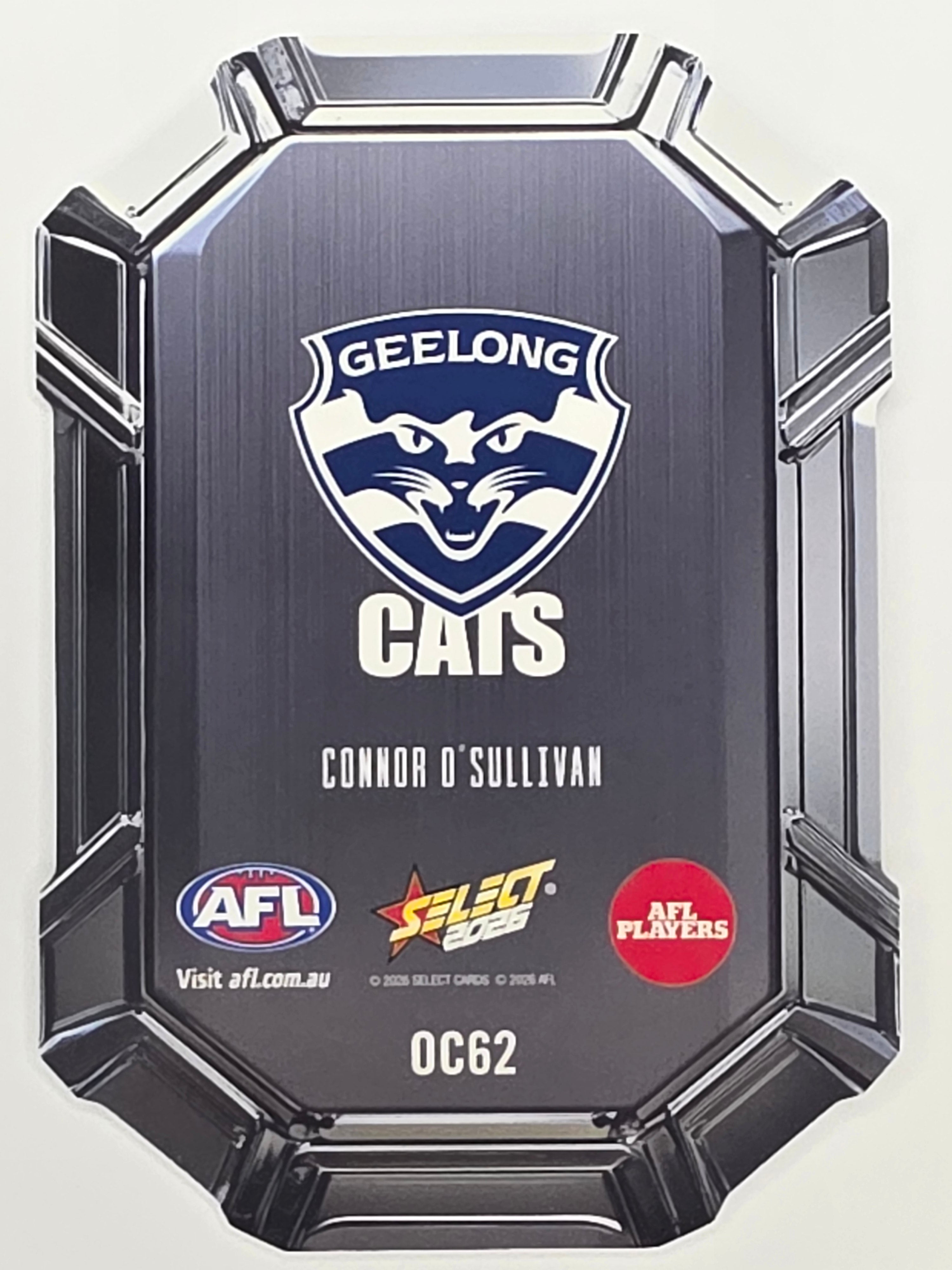 2026 AFL Footy Stars Octane Team Colours O62 Connor O’Sullivan - Geelong Cats