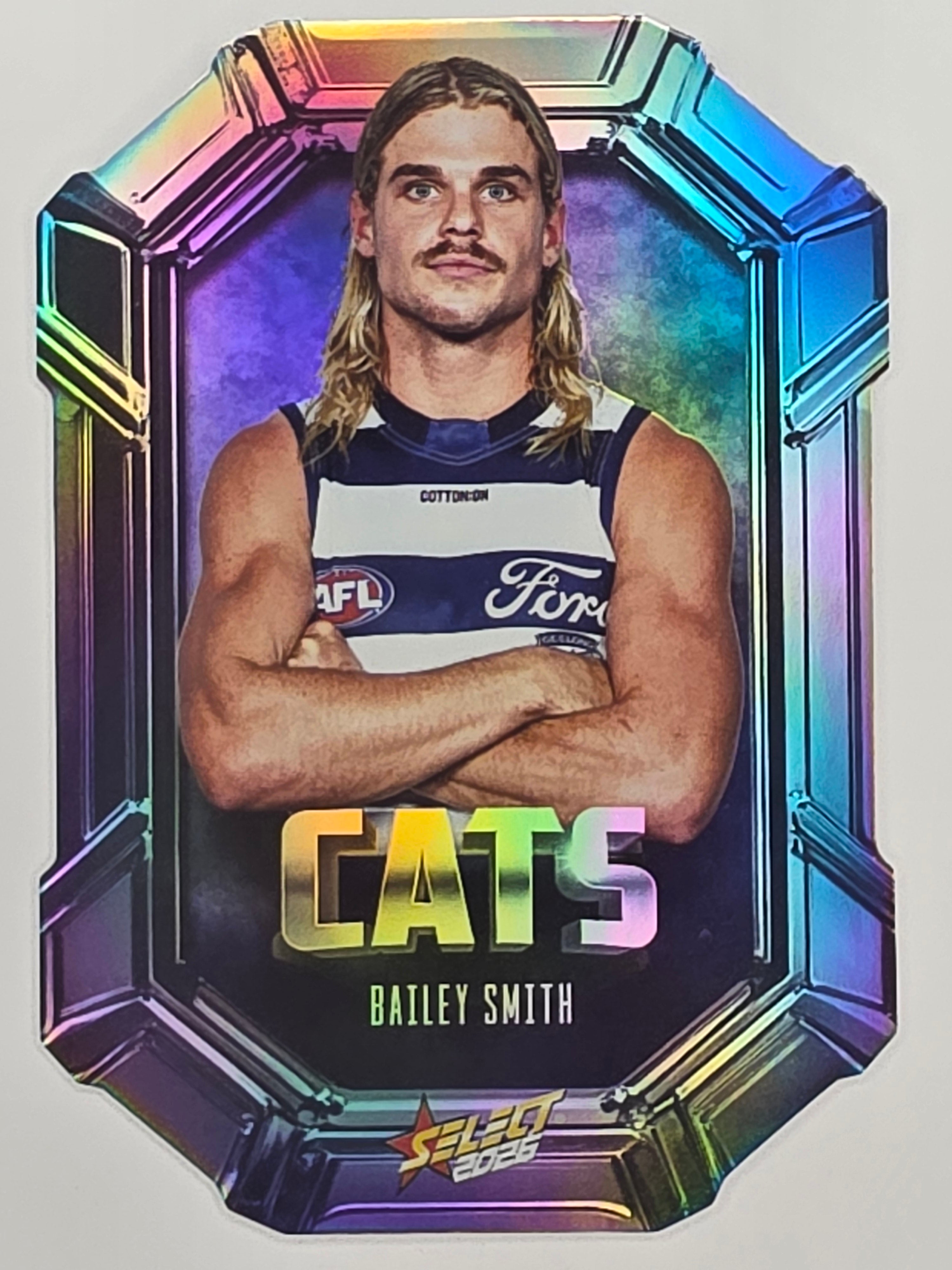 2026 AFL Footy Stars Octane Team Colours O63 Bailey Smith - Geelong Cats